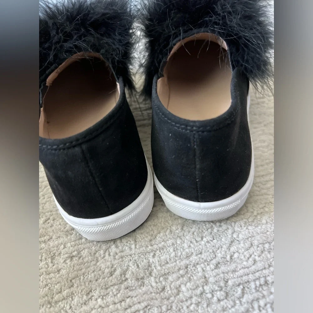 Steve Madden Emily Pom Pom Slip On Sneakers